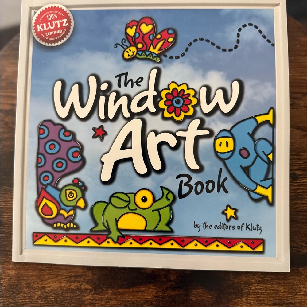 Klutz Window Art Book - Colorful Kids Craft Kit